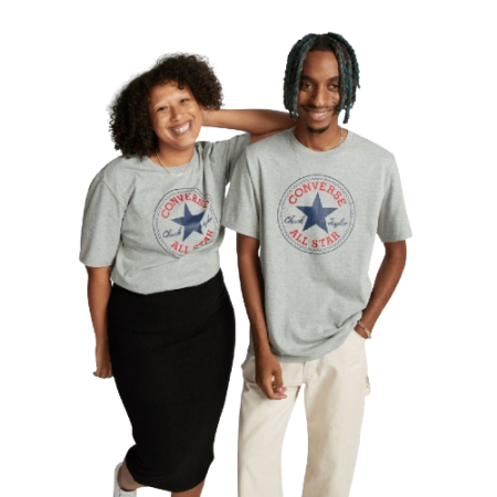 Converse Chuck Patch Tee -Szürke