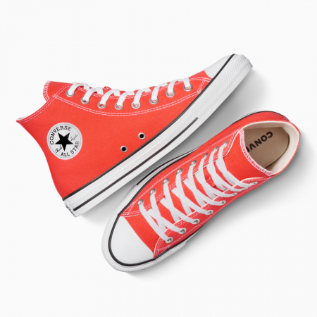 Chuck Taylor All Star Seasonal Color HI-Vermillion Red