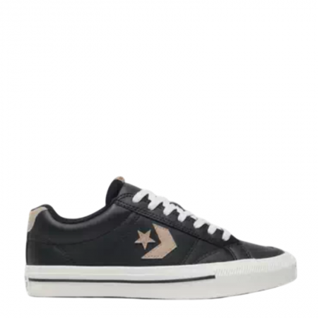 Converse Sport Casual Faux Leather- Black