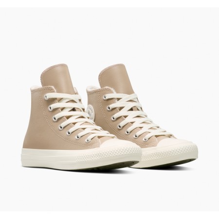  Chuck Taylor All Star Leather + Fuzzy-Lining