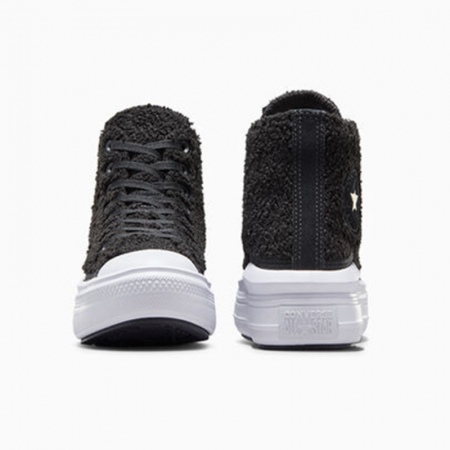Chuck Taylor All Star Move Platform Sherpa-Black/White/Black