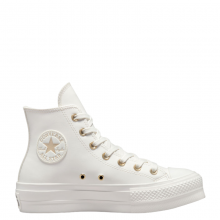 Chuck Taylor All Star Lift Platform Mono White-Vintage White/Egret/Gold