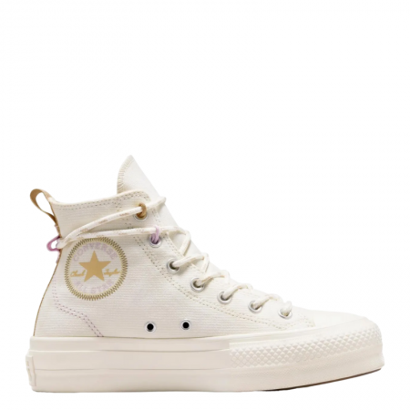 Chuck Taylor All Star Lift Platform Utility-Egret/Utility Sunflower