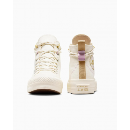 Chuck Taylor All Star Lift Platform Utility-Egret/Utility Sunflower