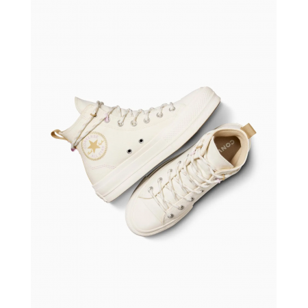 Chuck Taylor All Star Lift Platform Utility-Egret/Utility Sunflower