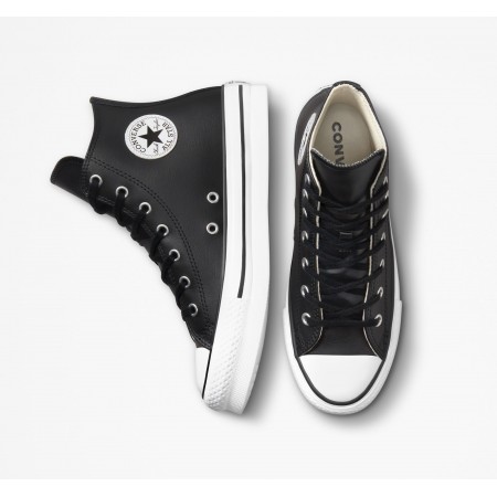Chuck Taylor All Star Lift Platform Leather-BLACK/NATURAL IVORY/WHITE