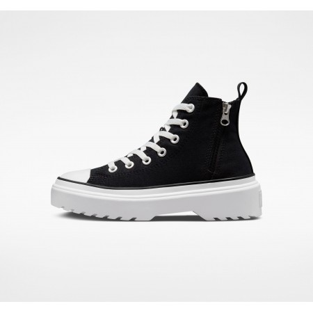 Chuck Taylor All Star Lugged Lift Platform Canvas-Black/Black/White