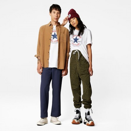 Converse Go-To All Star Patch Standard Fit T-Shirt-White