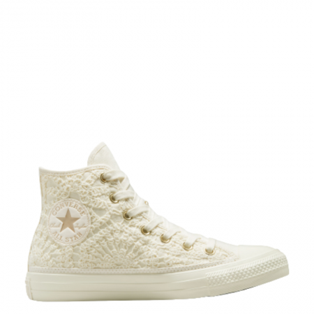 Chuck Taylor All Star Daisy Cord-Egret/Egret/Light Gold