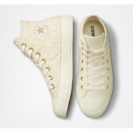 Chuck Taylor All Star Daisy Cord-Egret/Egret/Light Gold