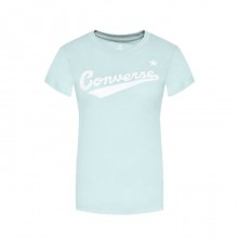 Center Front Nova Classic Tee-Light blue
