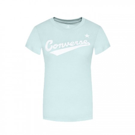 Center Front Nova Classic Tee-Light blue