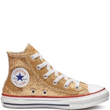 Chuck Taylor All Star Sparkle Hi-Gold