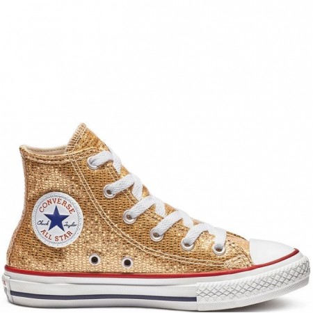 Chuck Taylor All Star Sparkle Hi-Gold