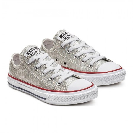 Chuck Taylor All Star Sparkle OX-Silver
