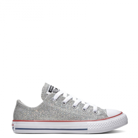 Chuck Taylor All Star Sparkle OX-Silver