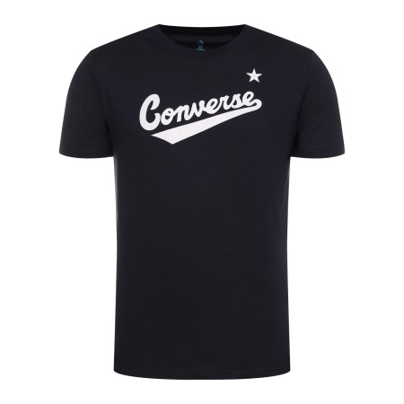 Nova Center Front Tee-Obsidian
