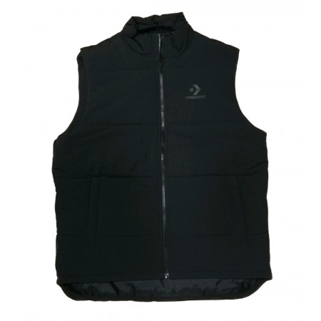 Converse Poly Fill Vest - Férfi Fekete Mellény