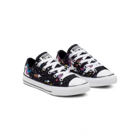 Chuck Taylor All Star Unicorns Low Top - Fekete alacsony szárú
