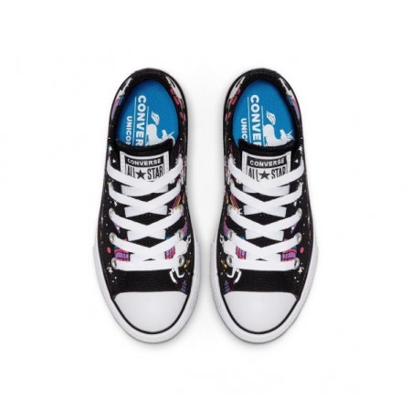 Chuck Taylor All Star Unicorns Low Top - Fekete alacsony szárú