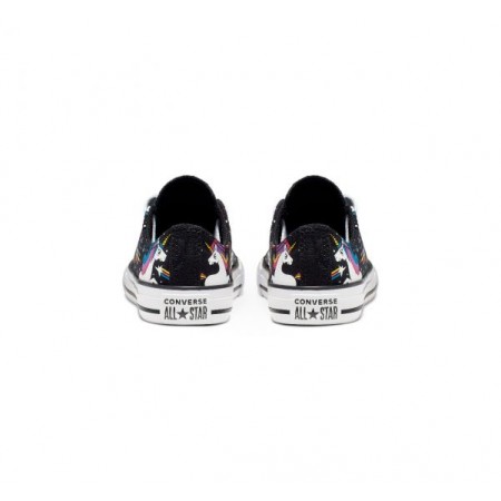 Chuck Taylor All Star Unicorns Low Top - Fekete alacsony szárú