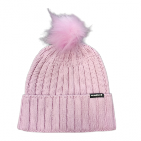 Pom Beanie-Lt Arctic Pink