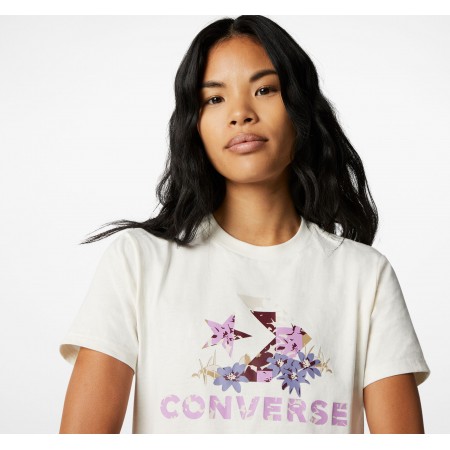 Star Chevron Abstract Flowers T-Shirt