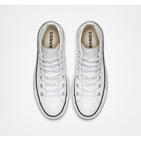 Chuck Taylor All Star Lift Platform Leather-White