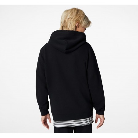 CONVERSE GO-TO EMBROIDERED STAR CHEVRON Full-Zip Hoodie-Black