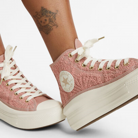 Chuck Taylor All Star Move Platform Daisy Cord-Canyon Dusk/Rust Pink/Egret