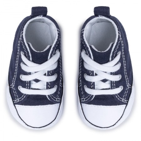 CONVERSE NEWBORN CRIB BOOTIES NAVY FIRST ALL STAR BABY