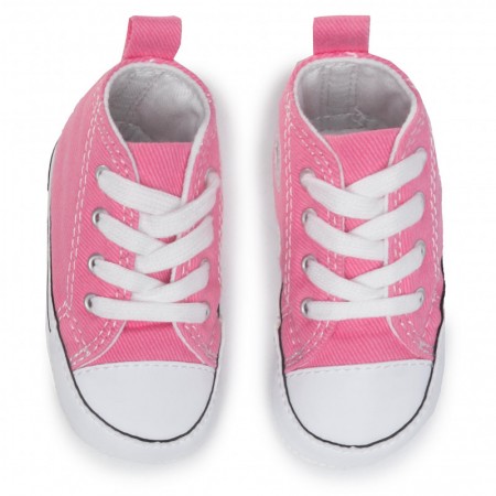 CONVERSE NEWBORN CRIB BOOTIES PINK FIRST ALL STAR BABY
