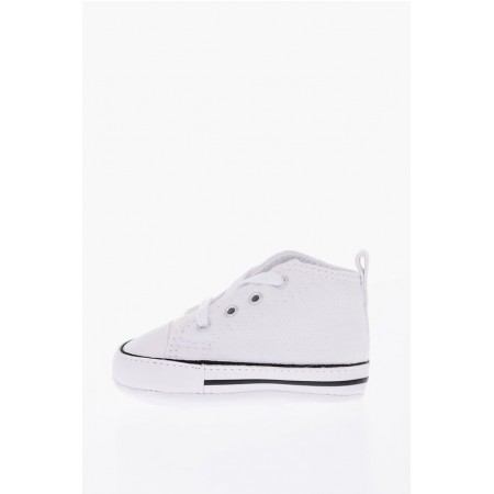 CONVERSE NEWBORN CRIB BOOTIES WHITE FIRST ALL STAR BABY