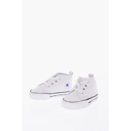 CONVERSE NEWBORN CRIB BOOTIES WHITE FIRST ALL STAR BABY